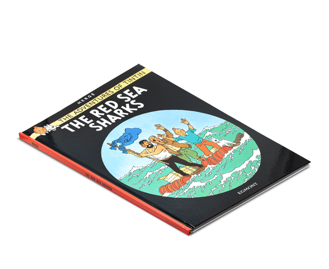 Moulinsart Tintin Hardcover The Adventures of Tintin: The Red Sea Sharks