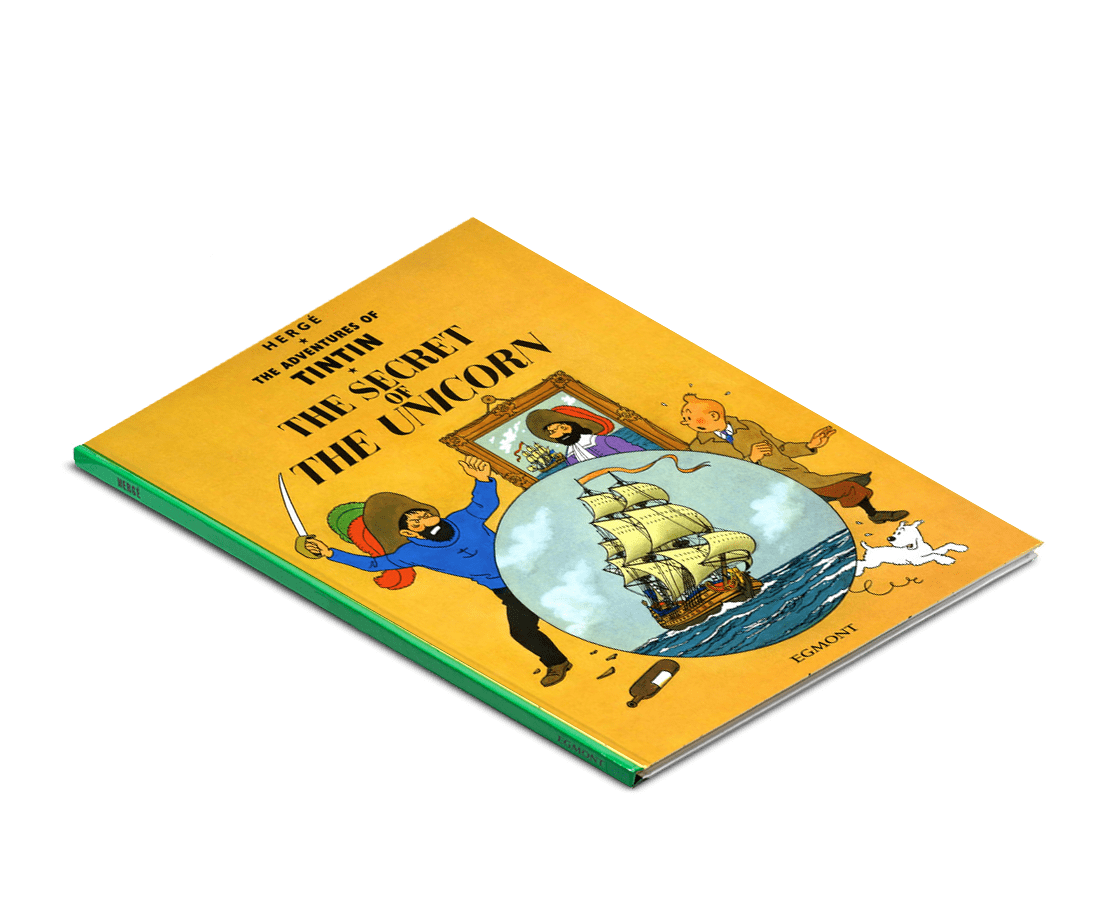 Moulinsart Tintin Hardcover The Adventures of Tintin: The Secret of the Unicorn