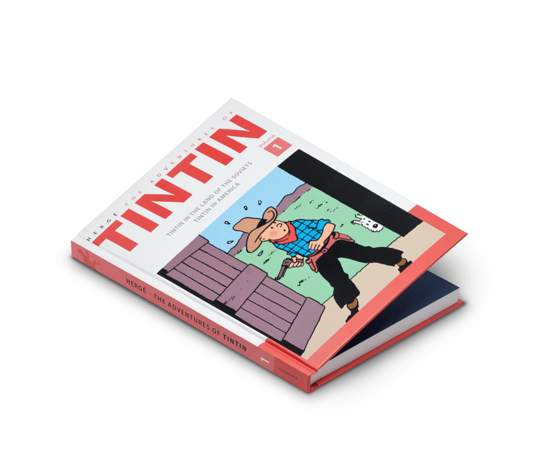 Moulinsart Tintin The Adventures of Tintin Comics Vol. 1