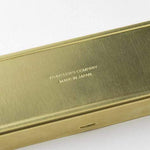 Traveler's Company Japan brass pen case. Traveler's Company Japan. Compendium Design Store. AfterPay, ZipPay accepted.