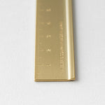 Travelers Company Japan Brass Ruler