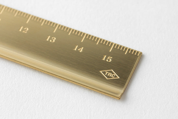 Travelers Company Japan Brass Ruler