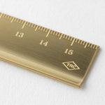 Travelers Company Japan Brass Ruler