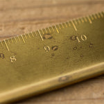 Travelers Company Japan Brass Ruler