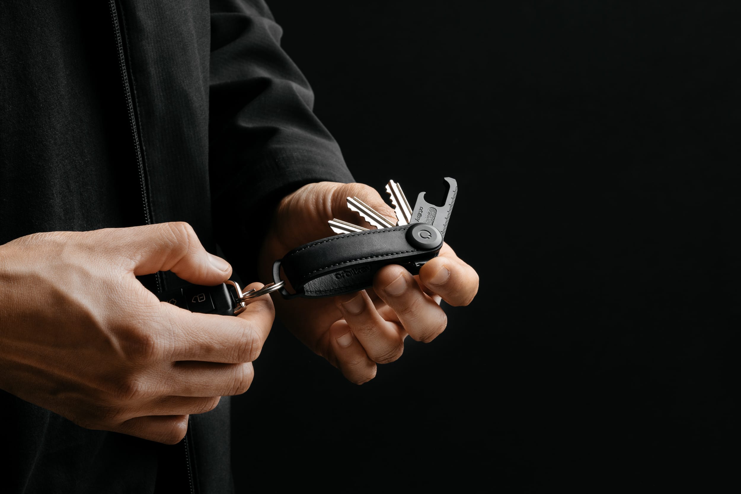 Orbitkey Key Organiser Crazy Horse Leather Edition