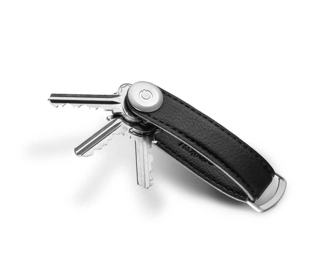 Orbitkey Key Organiser Cactus Leather Edition Black
