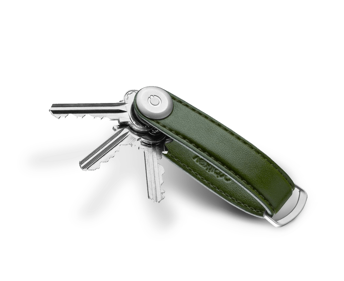 Orbitkey Key Organiser Cactus Leather Edition Green