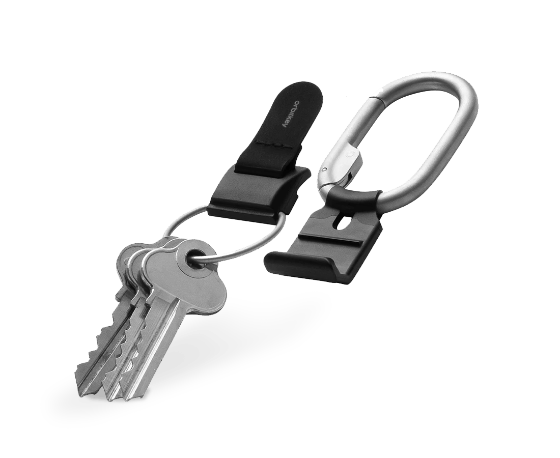 Orbitkey Key Organiser Clip 2nd Edition Add-on Silver