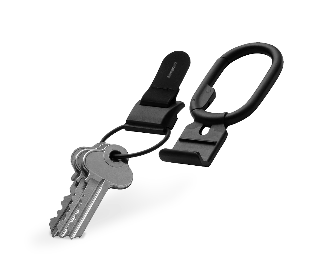 Orbitkey Key Organiser Clip 2nd Edition Add-on Black