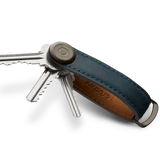 Orbitkey Key Organiser Crazy Horse Leather Edition Marine Blue