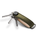 Orbitkey Key Organiser Premium Leather Edition Olive