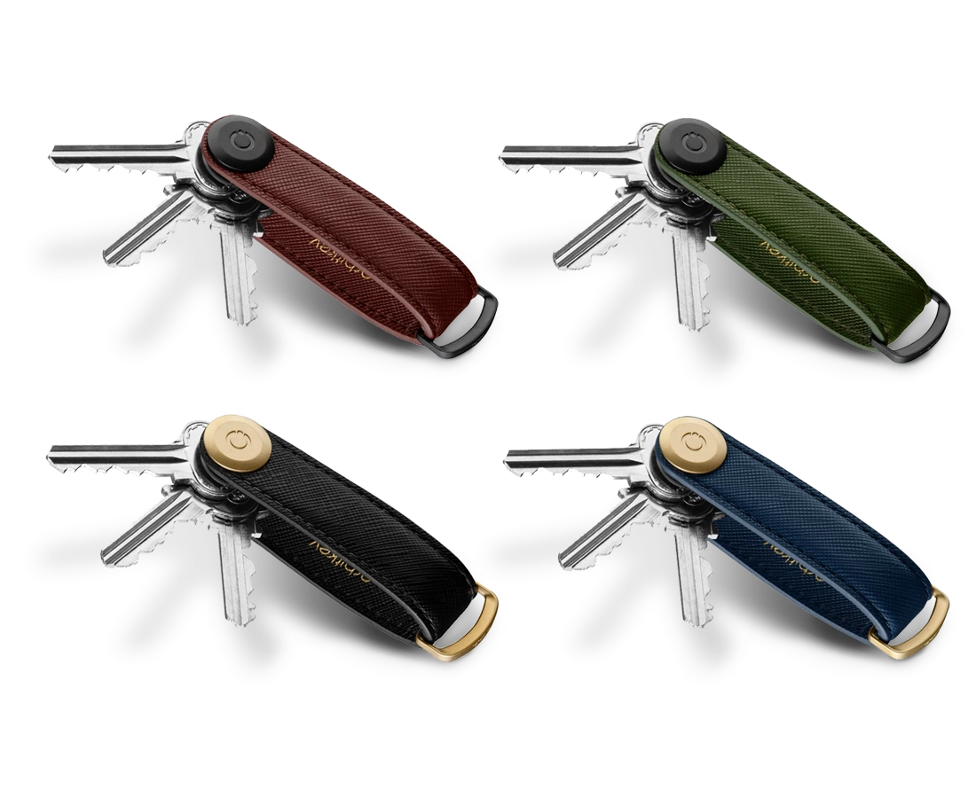 Orbitkey Key Organiser Saffiano Edition