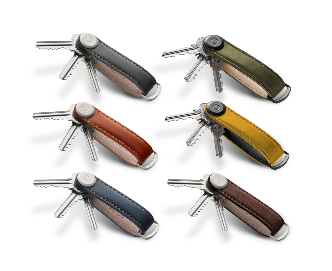 Orbitkey Key Organiser Premium Leather Edition