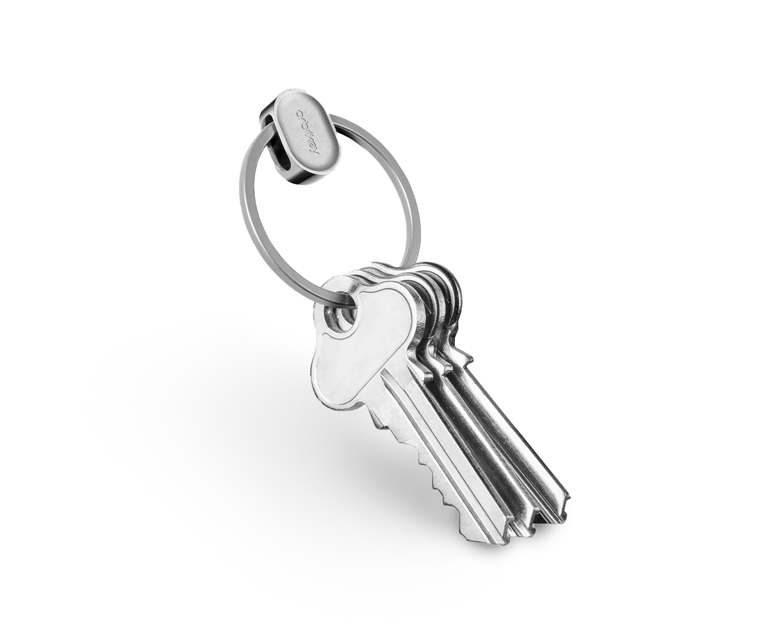 Orbitkey Key Organiser Ring (Second Edition) Silver