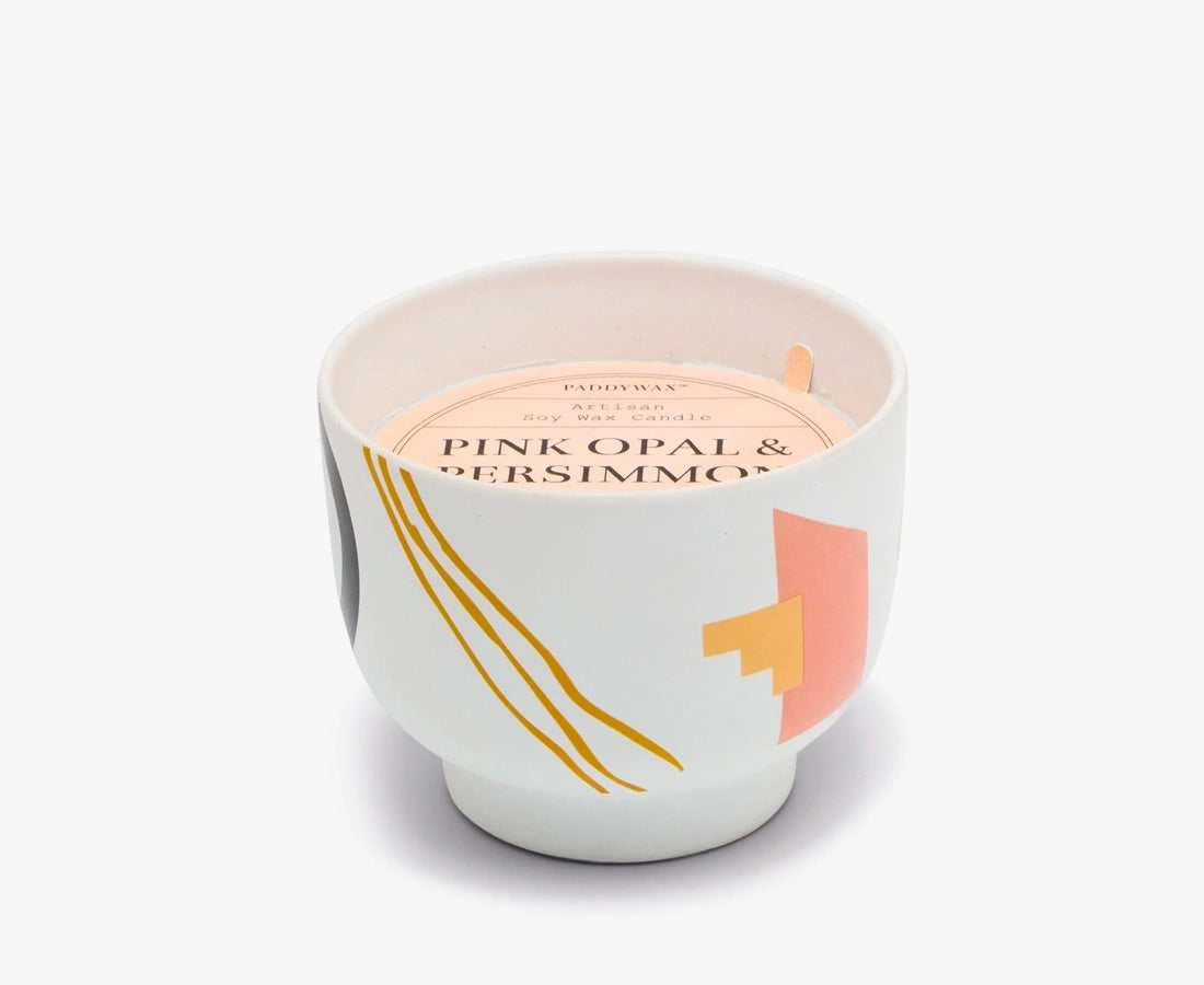 Wabi Sabi Pink Opal & Persimmon Candle 12oz