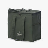 Pelli 'Chill Homie' Large Cooler Bag (Canvas) Dark Jade