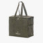Pelli 'Chill Homie' Large Cooler Bag (Waxed Canvas) Army Green