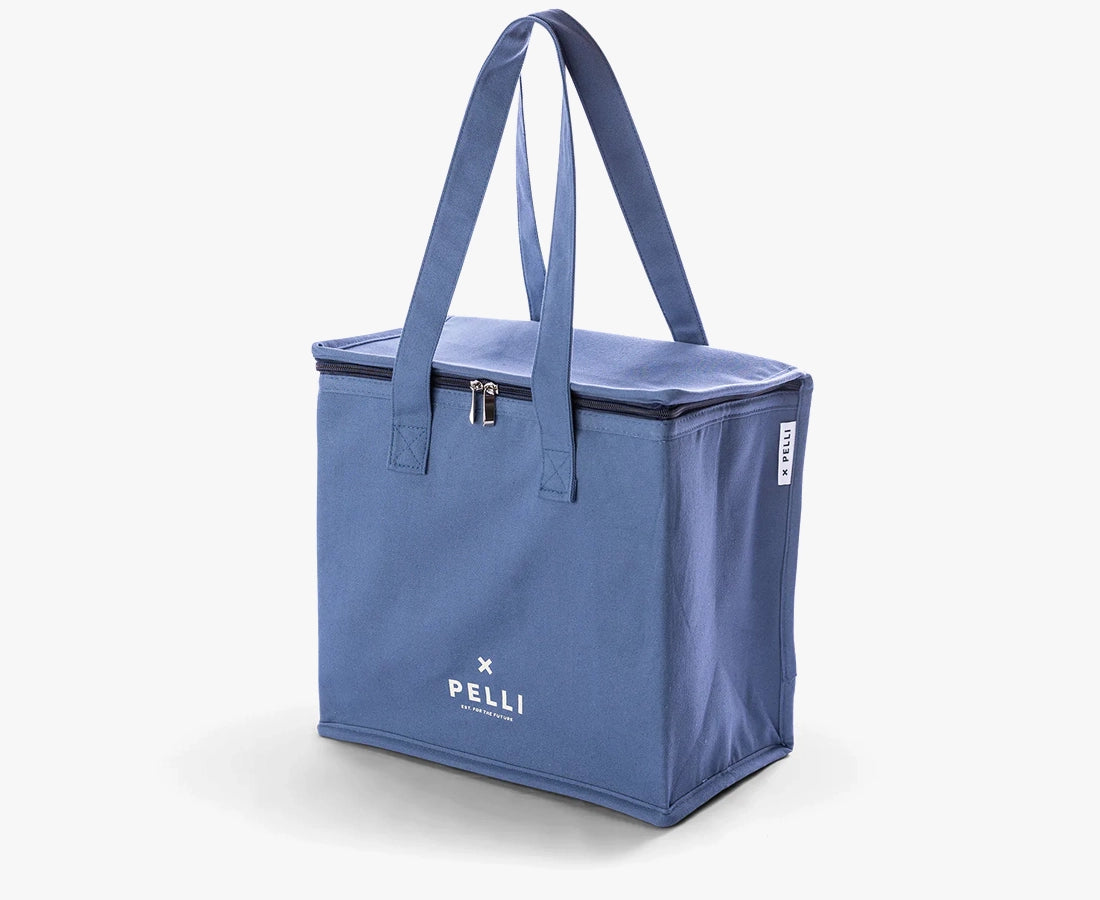 Pelli 'Ok Chill' Medium Cooler Bag Canvas Ocean