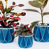 Medium POTR Self-Watering Plant Pot Navy