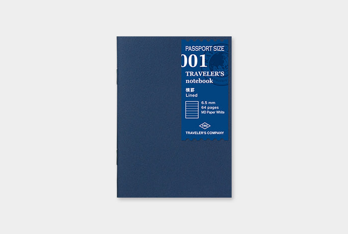 001 Refill MD Paper Lined