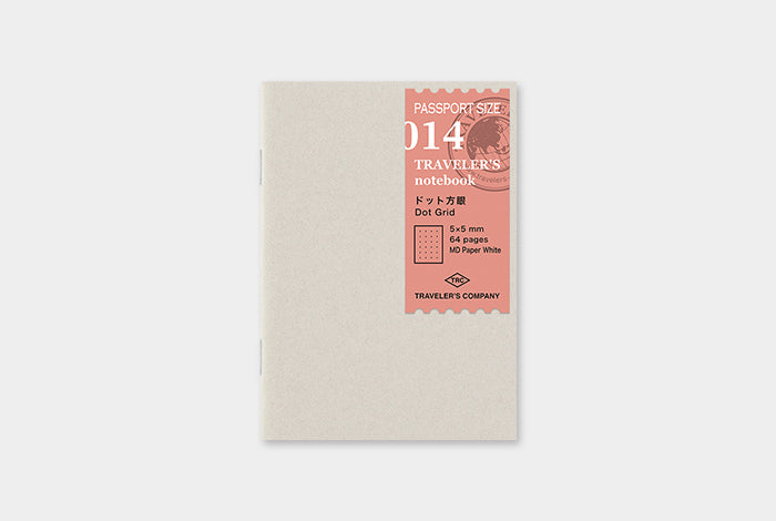 014 Traveller's Notebook Passport Dot Grid Refill