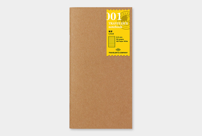 001 Lined Notebook