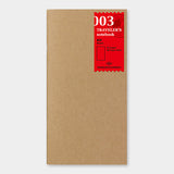 003 Blank Notebook