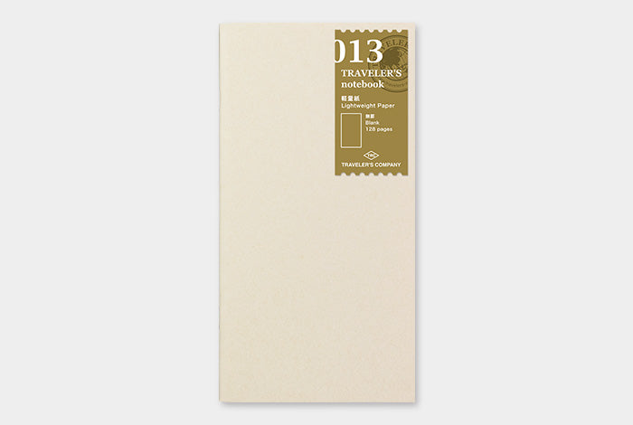 013 Lightweight Paper Notebook