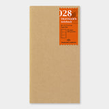 028 Traveller's Notebook Card File Refill