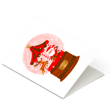 All The Ways To Say - 'Christmas Santa Snowglobe' Card
