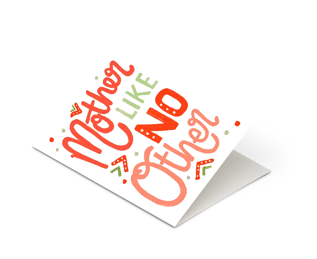 Jade Fisher - 'Mother Like No Other (Sassie)' Card
