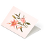 Botanical Scented Greeting Card Oriental Lily