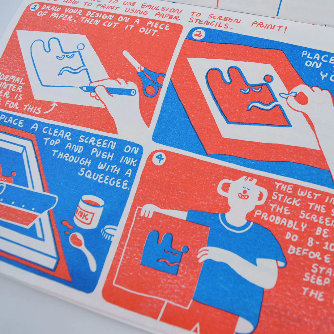 Screen Printing At Home — An Illustrated Guide