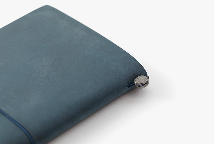 TC Leather Notebook Regular Size Starter Kit Blue