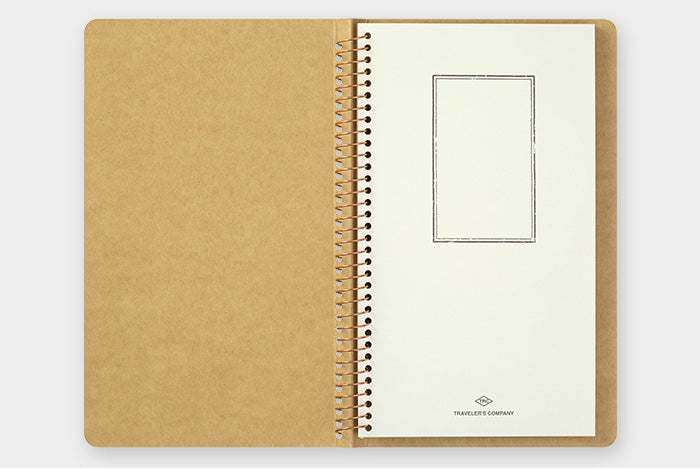Travelers Company Japan Spiral Ring Notebook A5 Card File
