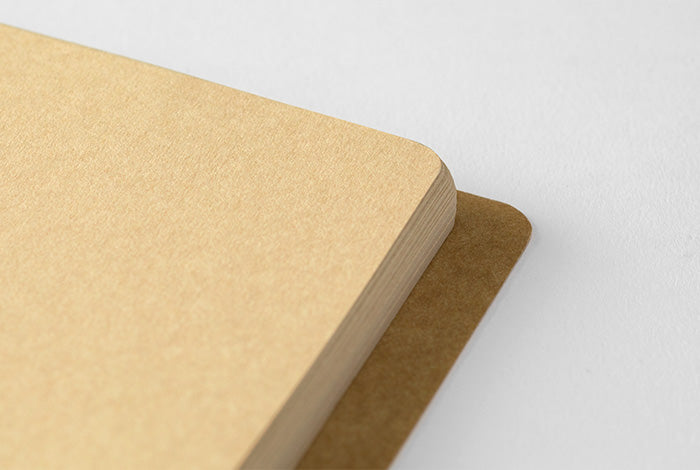 Travelers Company Japan Spiral Ring Notebook A5 Slim Blank Kraft Paper