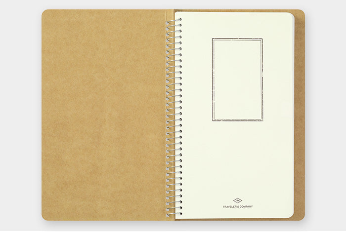 Travelers Company Japan Spiral Ring Notebook A5 Slim Blank MD Paper