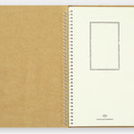 Travelers Company Japan Spiral Ring Notebook A5 Slim Blank MD Paper