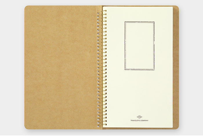 Travelers Company Japan Spiral Ring Notebook A5 Slim Paper Pocket
