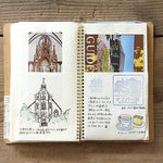 Travelers Company Japan Spiral Ring Notebook A5 Slim Paper Pocket