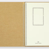 Travelers Company Japan Spiral Ring Notebook A5 Watercolour Paper