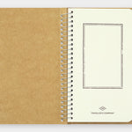 Travelers Company Japan Spiral Ring Notebook A6 Slim Blank MD Paper
