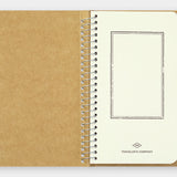 Travelers Company Japan Spiral Ring Notebook A6 Slim Blank MD Paper