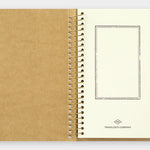 Travelers Company Japan Spiral Ring Notebook A6 Slim Paper Pocket