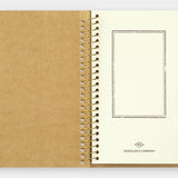 Travelers Company Japan Spiral Ring Notebook A6 Slim Paper Pocket