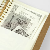 Travelers Company Japan Spiral Ring Notebook A6 Slim Paper Pocket