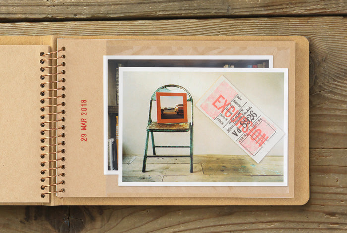Travelers Company Japan Spiral Ring Notebook B6 Photo File