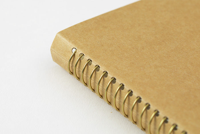 Travelers Company Japan Spiral Ring Notebook B6 Paper Pocket