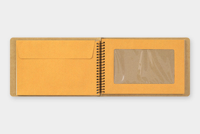 Travelers Company Japan Spiral Ring Notebook B6 Window Envelope