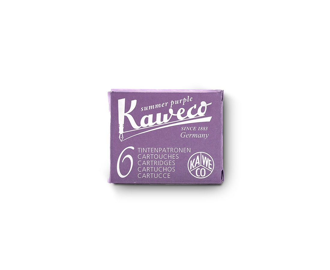Repalcement Ink Cartridges and Converters for Kaweco Brand Fountain Pens Summer Purple